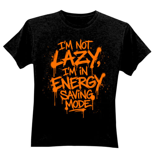 I'm Not Lazy - GD01 Softstyle Adult T-Shirt Thumbnail