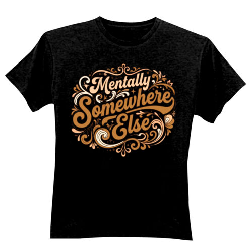 Mentally Somewhere Else - GD01 Softstyle Adult T-Shirt Thumbnail