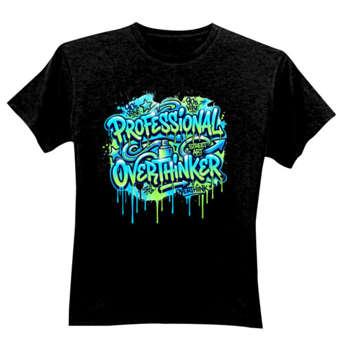 Professional Overthinker - GD01 Softstyle Adult T-Shirt Thumbnail