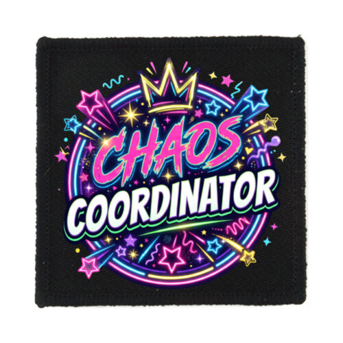 Chaos Coordinator - PS01 8cm Square Sew-On Patch Thumbnail