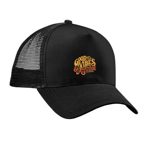 Good Vibes & Attitude - B640 Snapback Trucker Thumbnail