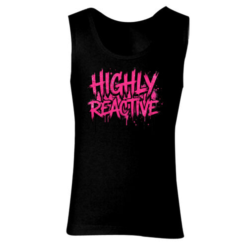 Highly Reactive - GD77 Softstyle® Ladies' Tank Top Thumbnail