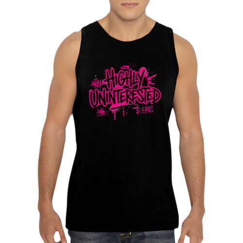 Highly Uninterested - GD12 Softstyle® Adult Tank Top Thumbnail