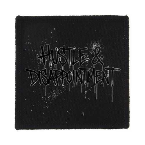 Hustle & Disappointment - PS01 8cm Square Sew-On Patch Thumbnail