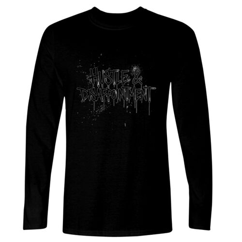 Hustle & Disappointment - GD11 Softstyle® Adult Long Sleeve T-Shirt Thumbnail