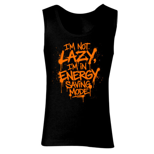I'm Not Lazy - GD77 Softstyle® Ladies' Tank Top Thumbnail