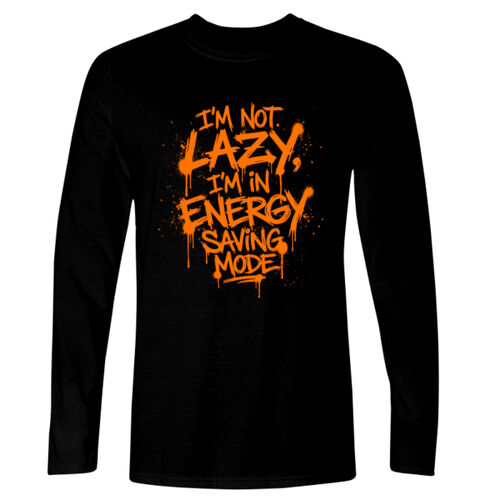 I'm Not Lazy - GD11 Softstyle® Adult Long Sleeve T-Shirt Thumbnail