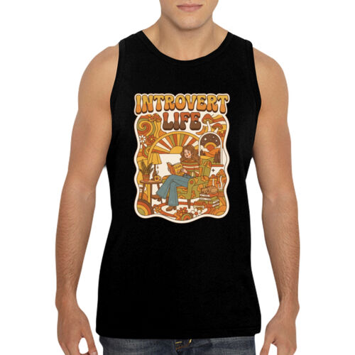 Introvert Life - GD12 Softstyle® Adult Tank Top Thumbnail