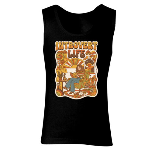 Introvert Life - GD77 Softstyle® Ladies' Tank Top Thumbnail