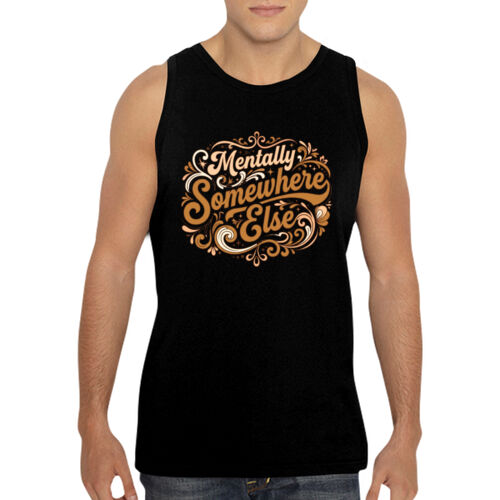 Mentally Somewhere Else - GD12 Softstyle® Adult Tank Top Thumbnail