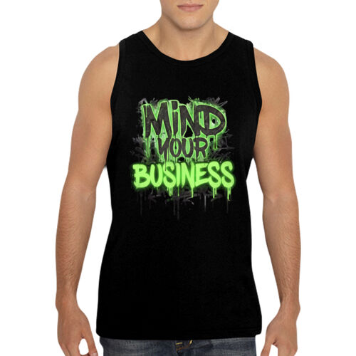 Mind Your Business - GD12 Softstyle® Adult Tank Top Thumbnail