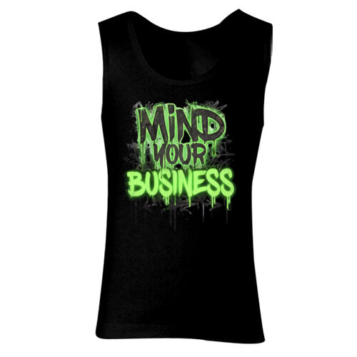 Mind Your Business - GD77 Softstyle® Ladies' Tank Top Thumbnail