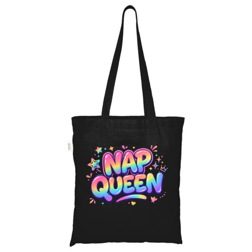Nap Queen - ECO001 100% Recycled Cotton Tote Bag Thumbnail