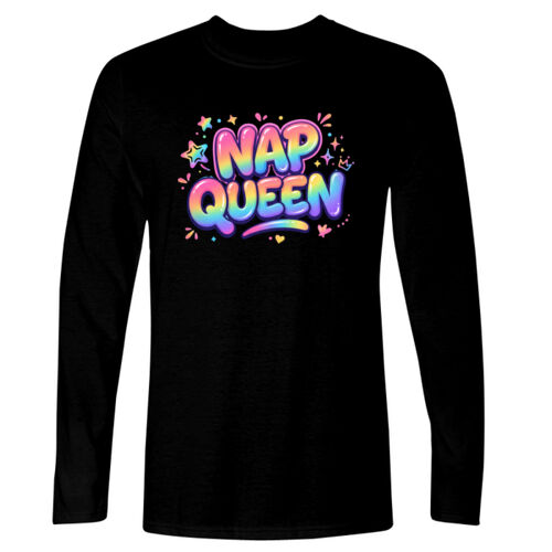 Nap Queen - GD11 Softstyle® Adult Long Sleeve T-Shirt Thumbnail