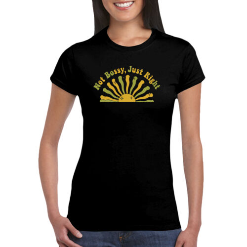 Not Bossy - GD72 Softstyle® Ladies' T-Shirt Thumbnail