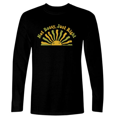 Not Bossy - GD11 Softstyle® Adult Long Sleeve T-Shirt Thumbnail