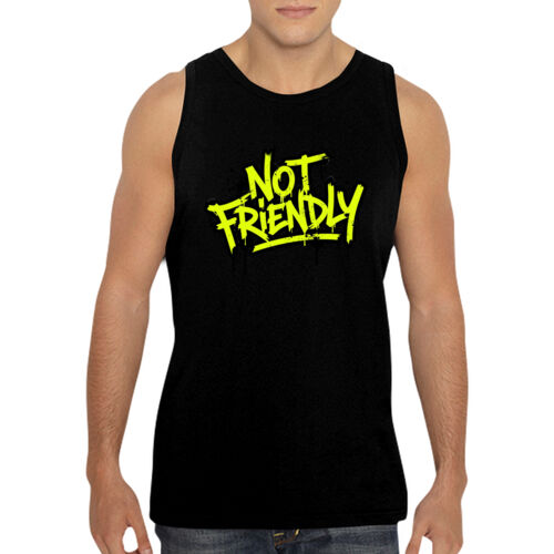 Not Friendly - GD12 Softstyle® Adult Tank Top Thumbnail