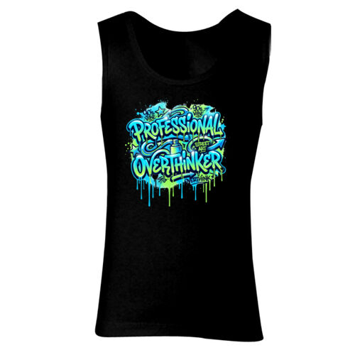 Professional Overthinker - GD77 Softstyle® Ladies' Tank Top Thumbnail