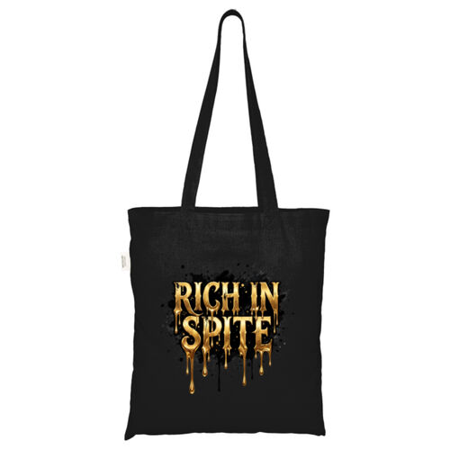 Rich In Spite - ECO001 100% Recycled Cotton Tote Bag Thumbnail