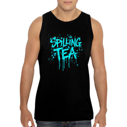 Spilling Tea - GD12 Softstyle® Adult Tank Top Thumbnail