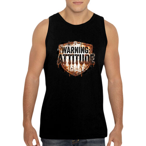 Warning Attitude - GD12 Softstyle® Adult Tank Top Thumbnail