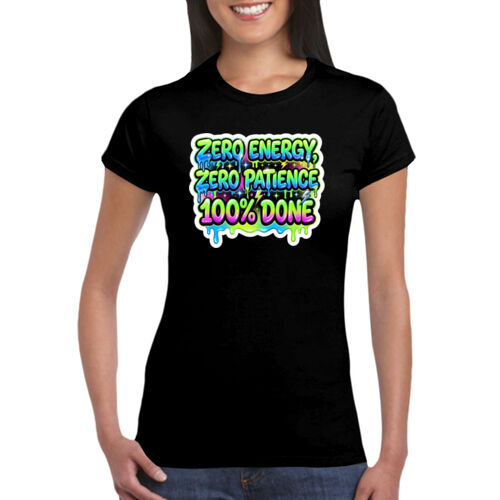 Zero Energy - GD72 Softstyle® Ladies' T-Shirt Thumbnail