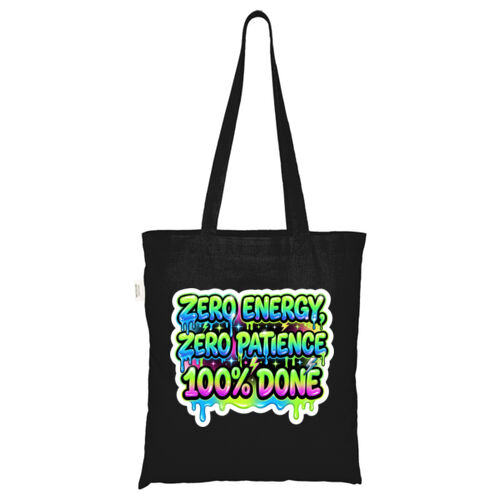 Zero Energy - ECO001 100% Recycled Cotton Tote Bag Thumbnail