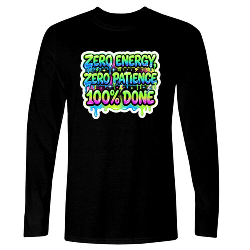 Zero Energy - GD11 Softstyle® Adult Long Sleeve T-Shirt Thumbnail