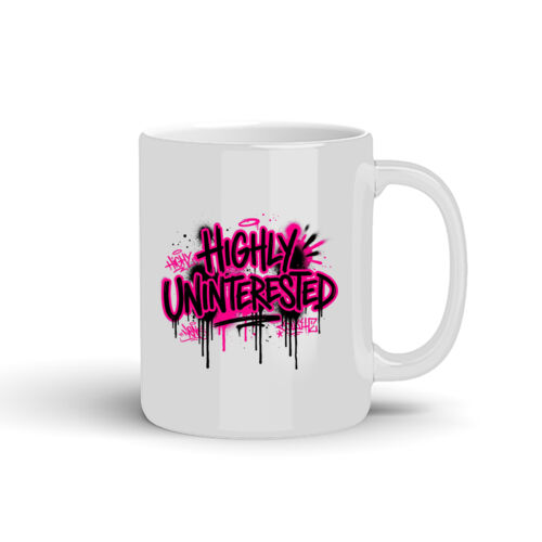 Highly Uninterested - 10oz Coffee Mug Thumbnail