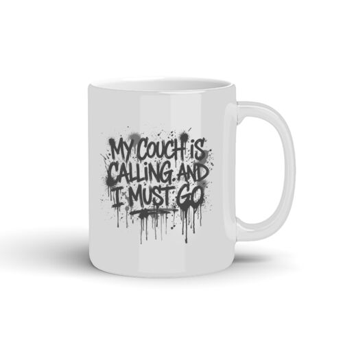 My Couch Is Calling - 10oz Coffee Mug Thumbnail