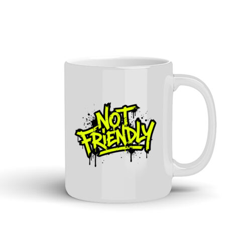 Not Friendly - 10oz Coffee Mug Thumbnail