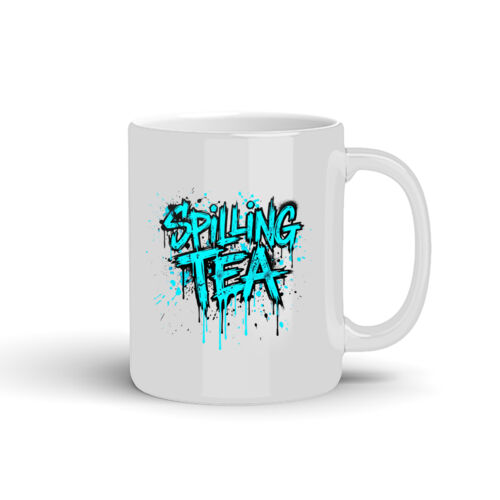 Spilling Tea - 10oz Coffee Mug Thumbnail