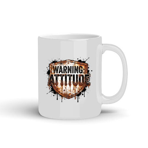 Warning Attitude - 10oz Coffee Mug Thumbnail