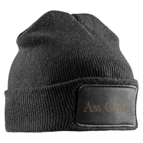 Ass Gravy - RC027 Double Knit Printers Beanie Thumbnail