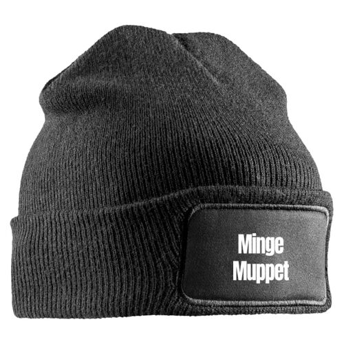 Minge Muppet - RC027 Double Knit Printers Beanie Thumbnail